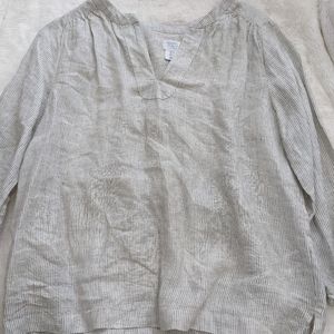 Linen Long Sleeve Shirt